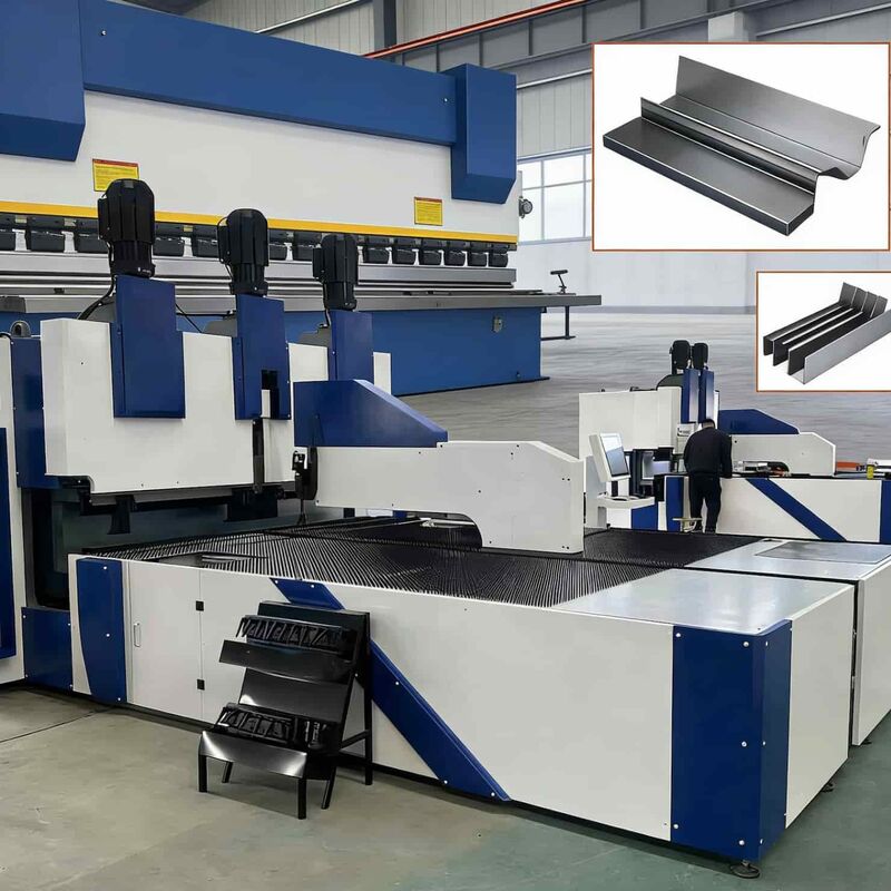 High Speed Panel Automated CNC Panel Bender with ±0.1mm Precision